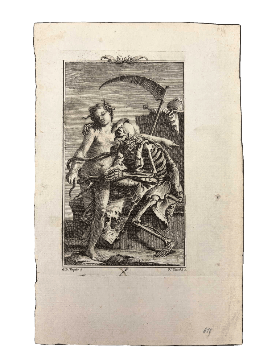 Death and Eve, 1742 · G. B. Tiepolo